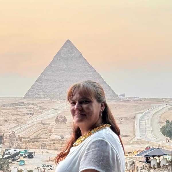 Die heilige Pyramide in Ägypten 